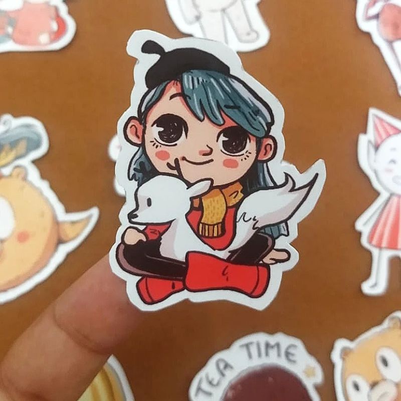Kit 10 adesivos/ Stickers/Figurinhas Hilda | Shopee Brasil