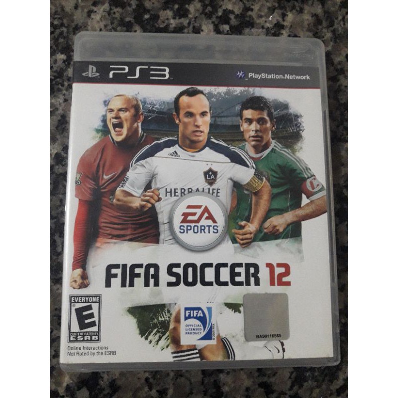 Jogo Fifa Soccer 12 Original - Ps3