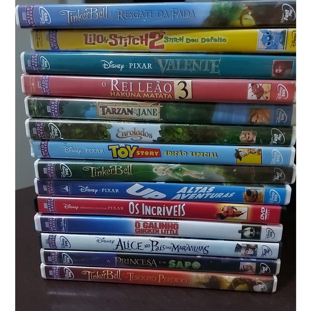 DVD de Filmes DISNEY Originais PROMOÇÃO - Filmes Infantil Disney