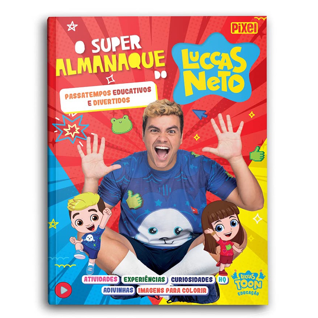 livro de colorir luccas neto em Promoção na Shopee Brasil 2023