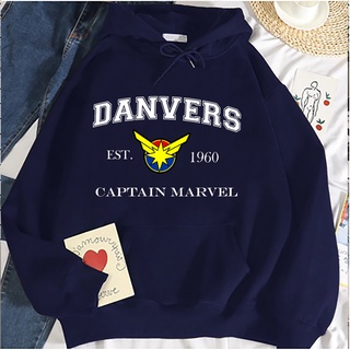 Blusa moletom canguru unissex adulto Capit o Marvel Danvers 1930