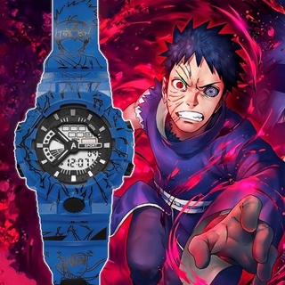 G shock Relógio Naruto Choque Uchiha Sasuke Dos Desenhos Animados Anime LED  Eletrônico Digital Watch Moda Lazer Sports À Prova D'água Presente  Periféricas