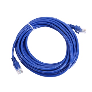 Cabo de Rede Cat6 RJ45 Ethernet 10m 15m 20m 30m Lan Giga 10/1000 Com ANATEL