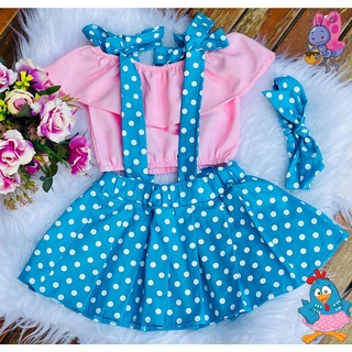 Roupa da best sale galinha pintadinha rosa