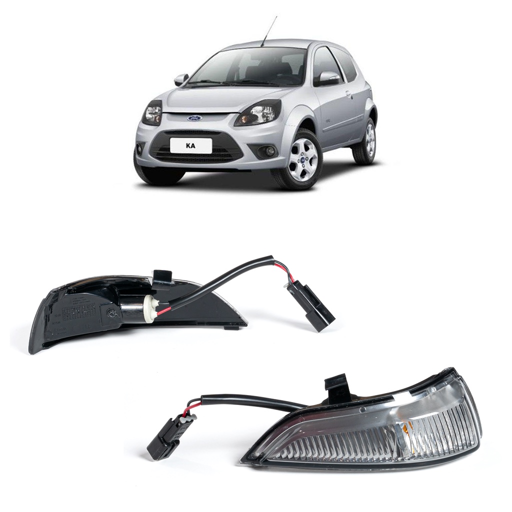 Pisca Seta para Retrovisor Ford Ka (Anos 2008 até 2014) – Lado Esquerdo