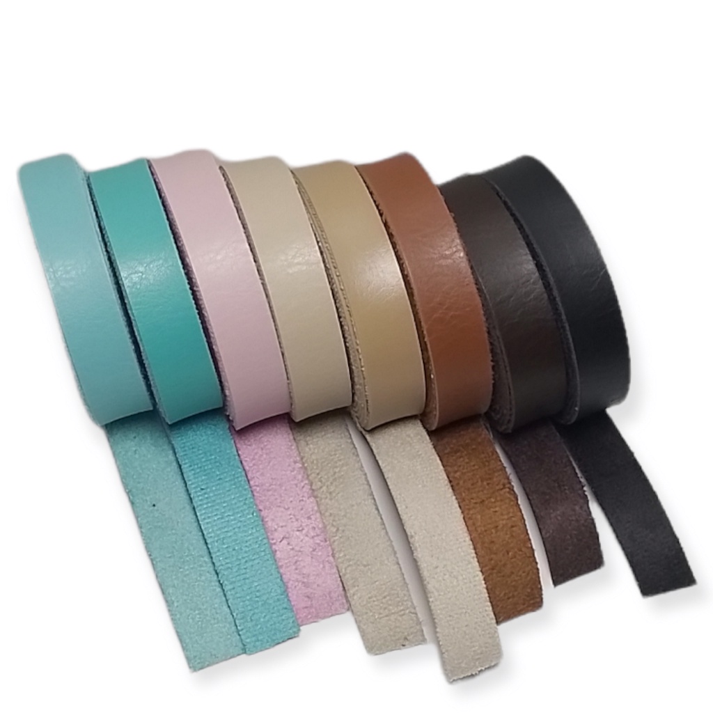 Tira couro sintético 2,5 Metros - várias cores - várias larguras