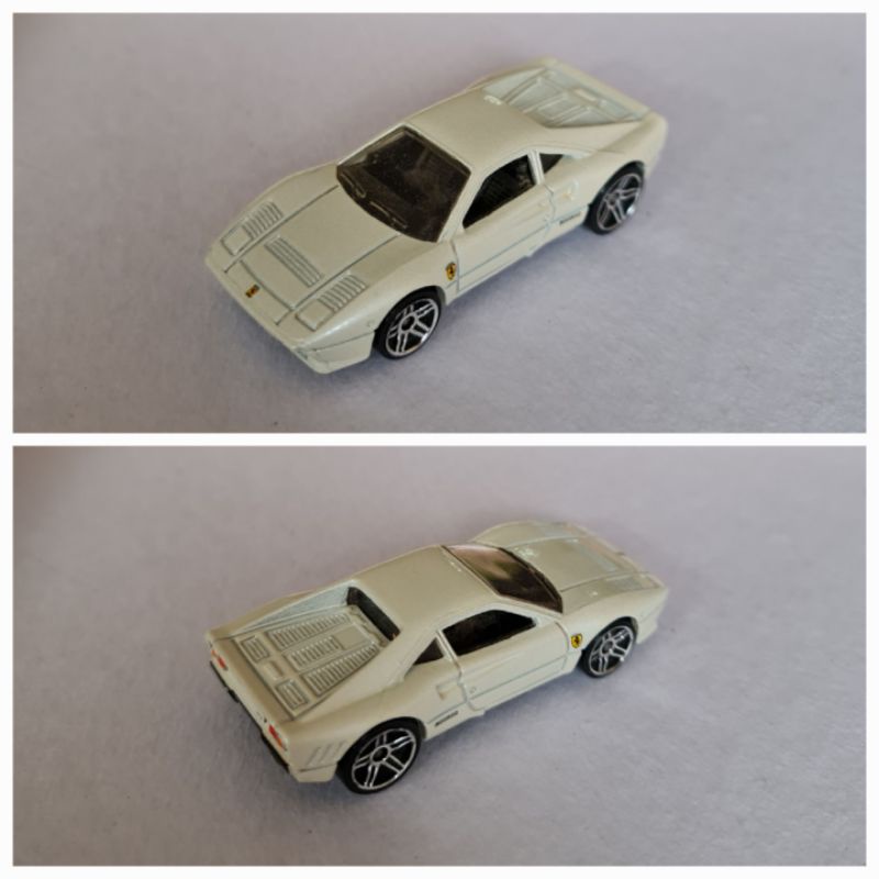 Ferrari 288 GTO Hot Wheels Branco Exclusiva Set Loose
