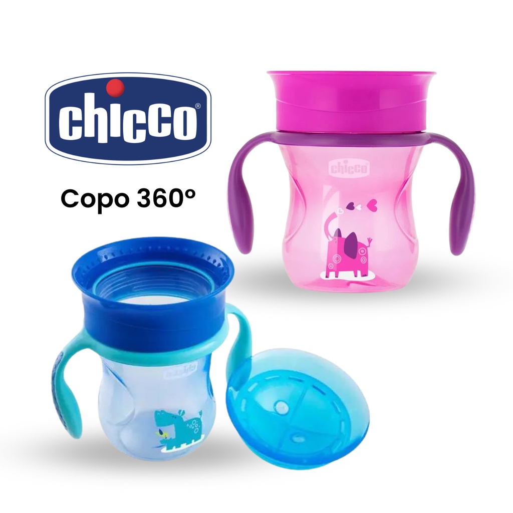 CHICCO Vaso Perfect 360 Azul 12m+ 200 ml