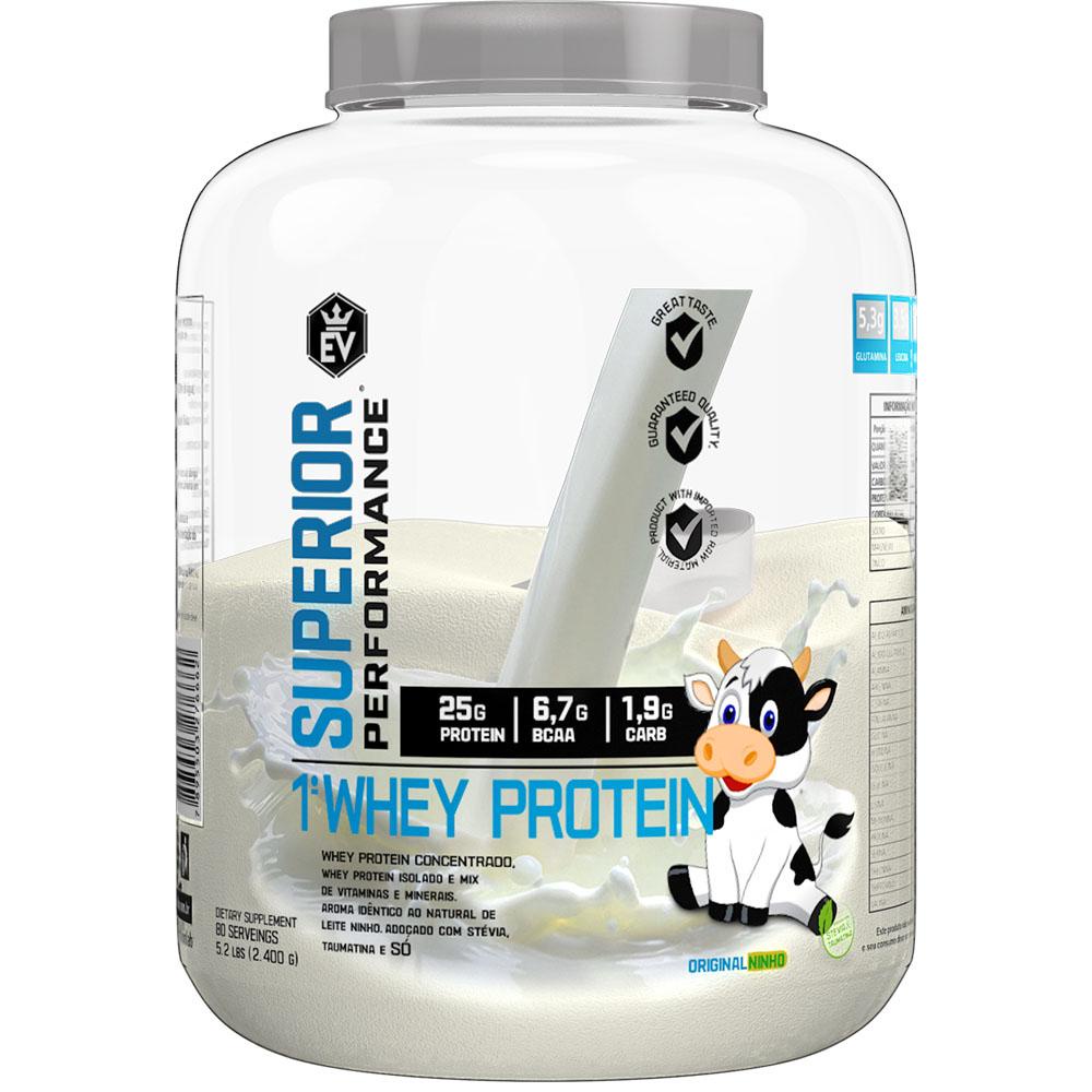 Whey Protein Concentrada e Isolada 2,4kg EVO