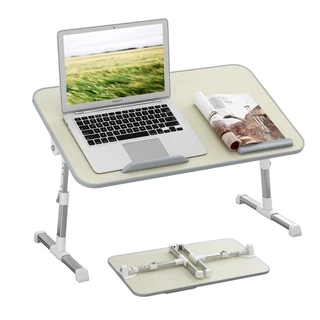 Mesa de bandeja de cama para laptop, suporte de laptop ajustável para cama, mesa de laptop dobrável