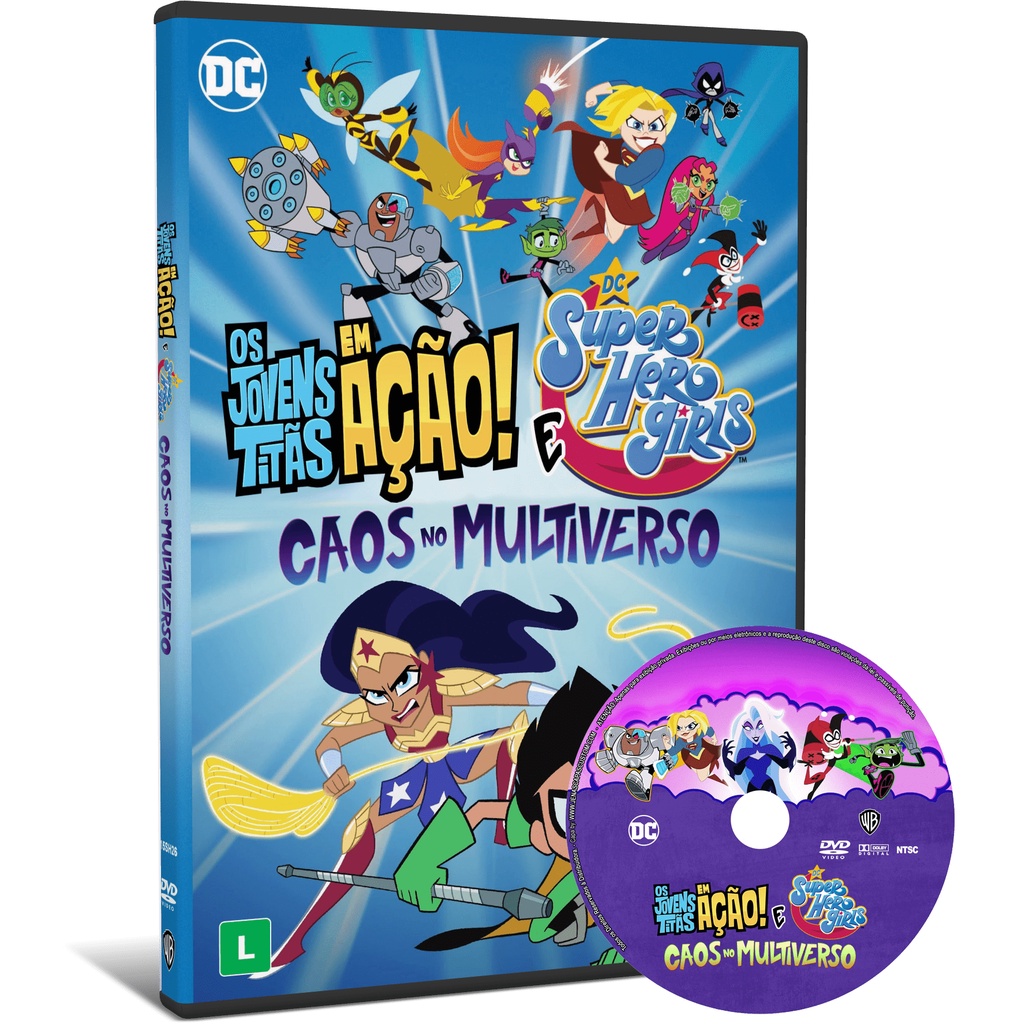 Comprar OS JOVENS TITÃS EM AÇÃO! E DC SUPER HERO GIRLS: CAOS NO