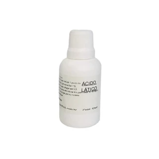 Ácido Lático Alimentício para Cerveja Artesanal Reduzir e Corrigir Ph de Água e Mosto 50ml