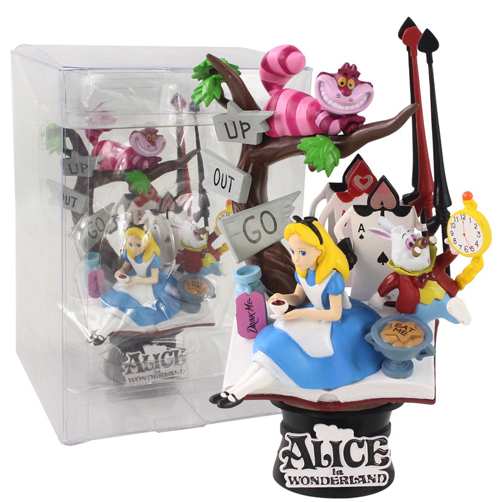 Disney Alice No País Das Maravilhas Princesa 16 Centímetros Action Figure Anime Mini Decoração Pvc Coleção Estatueta Modelo Toy Para Presente Das Crianças