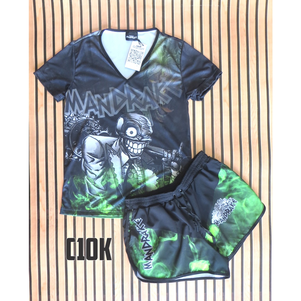 Kit Império Mandrake Cria de Quebrada Favela Camiseta+bermuda Cod 21