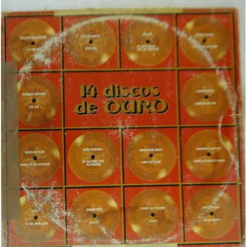 Lp 14 Disco De Ouro - Vários - Qe001 | Shopee Brasil