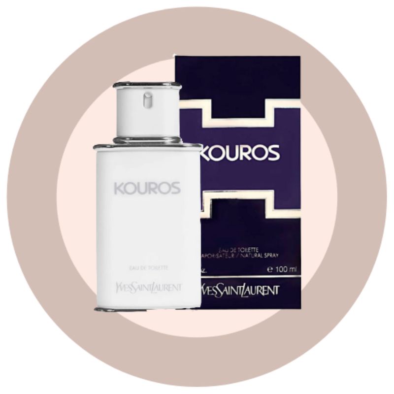Kouros Yves Saint Laurent Pour Homme Vintage Perfume 1977, Miniature Edt 10 Ml Without Box