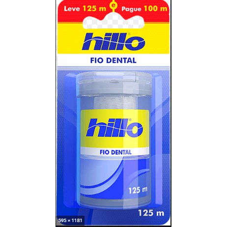 Fio Dental 125M Hillo (623) | Shopee Brasil