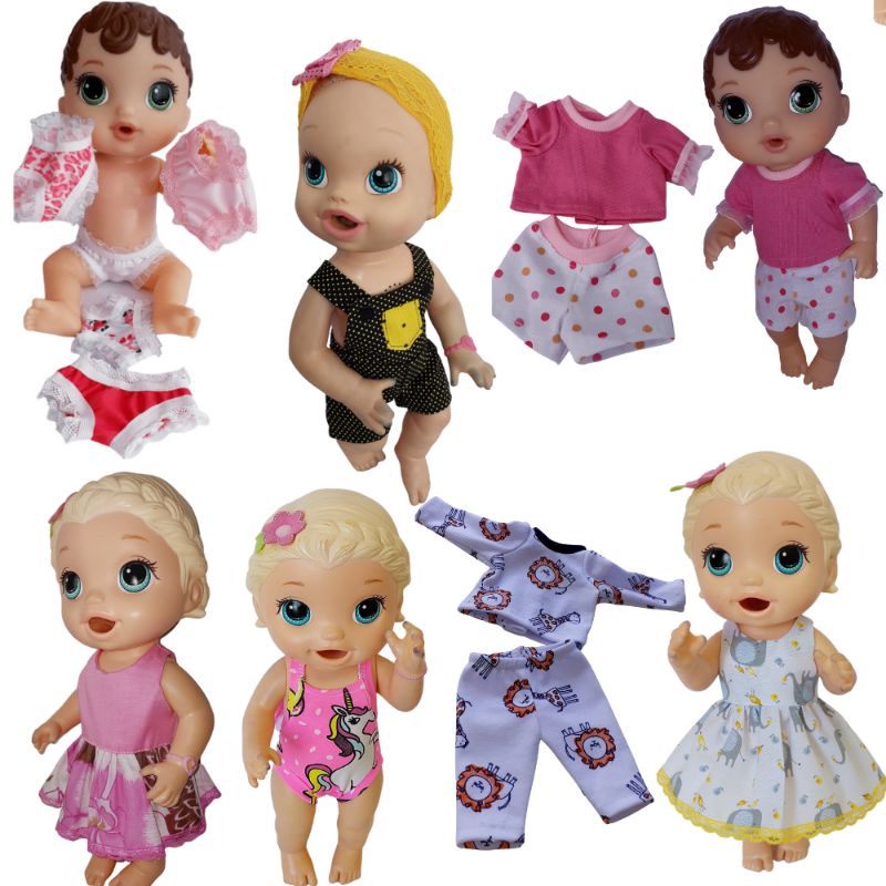 roupas roupinhas boneca barbie kit com 05 PEÇAS