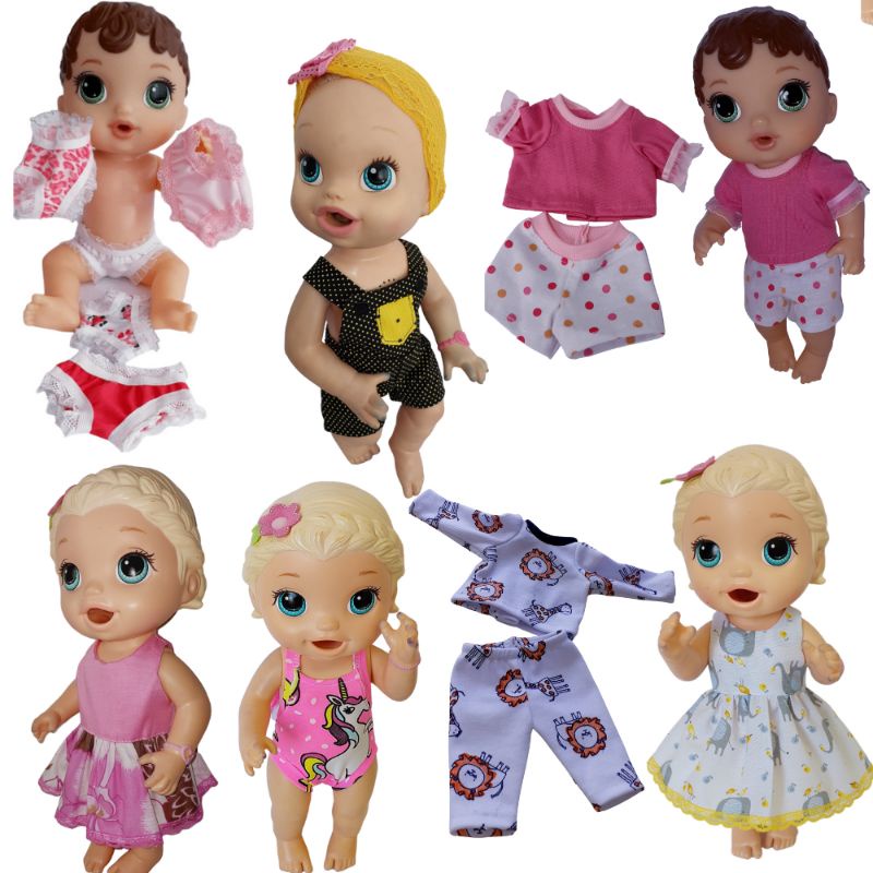Roupa Baby Alive Boneca Kit Roupinhas C/ 11 Peças Pronta Entrega Envio Imediato