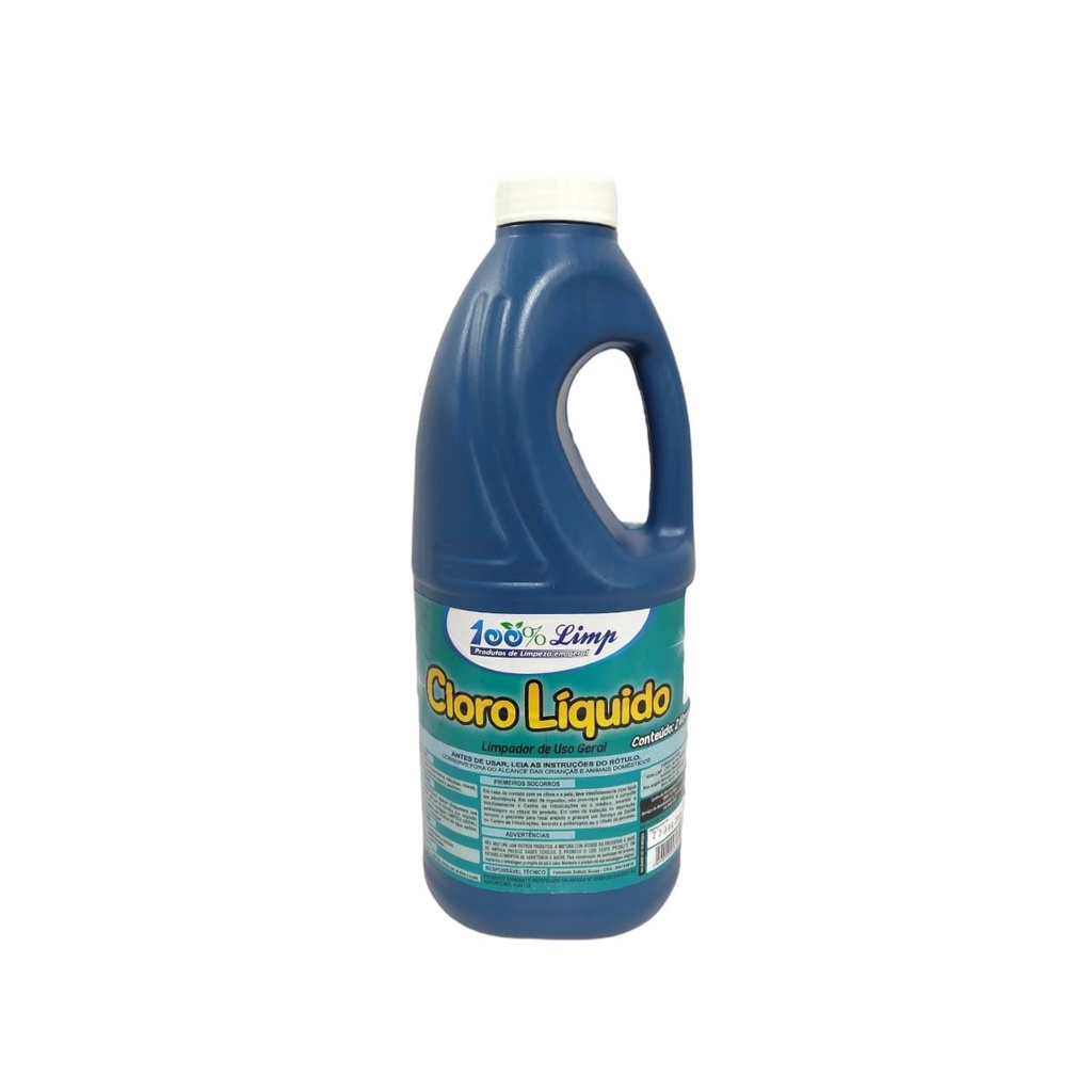 Cloro Líquido 100% Limp - 2L
