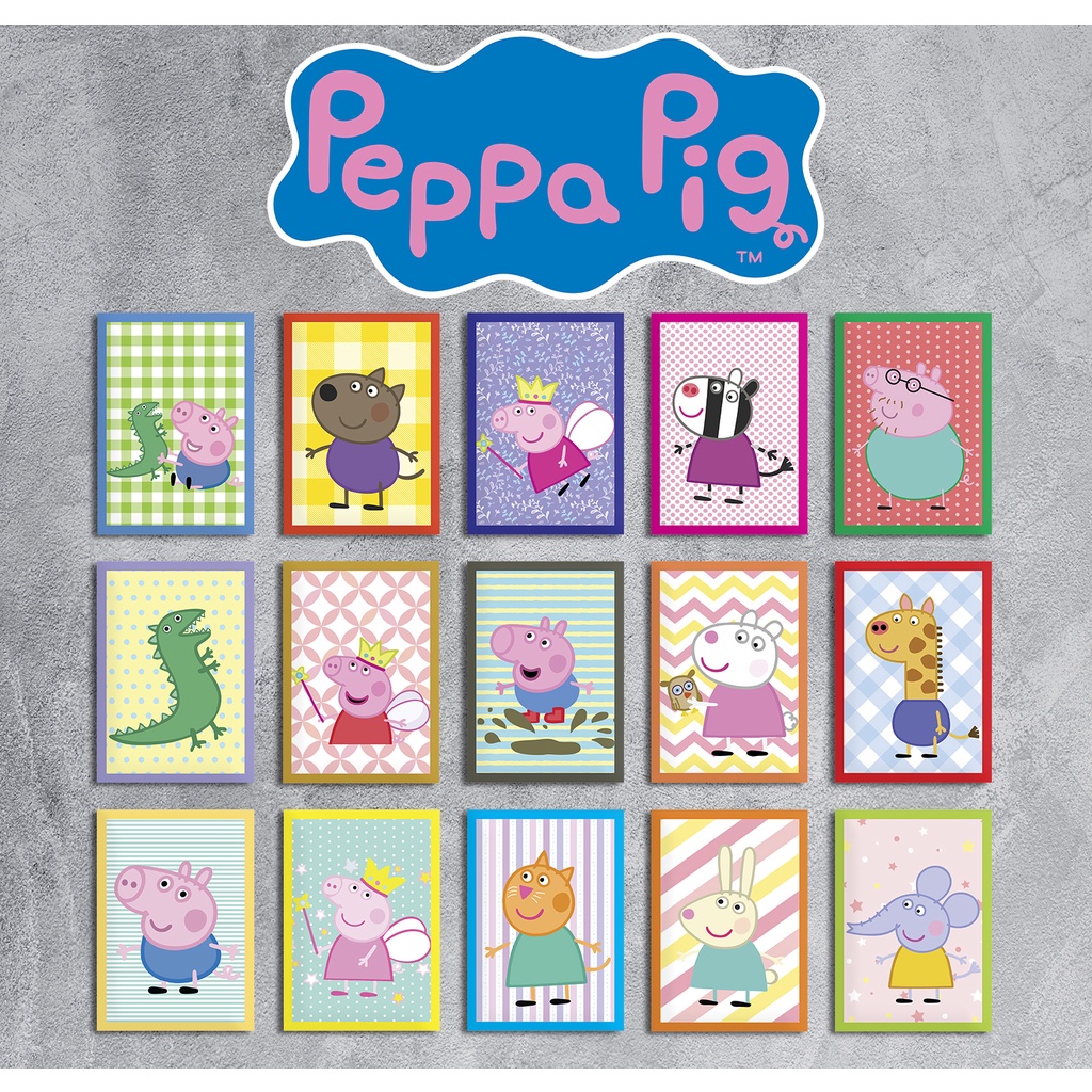 Quadro decorativo A4 Desenho Peppa Pig Serie no Shoptime