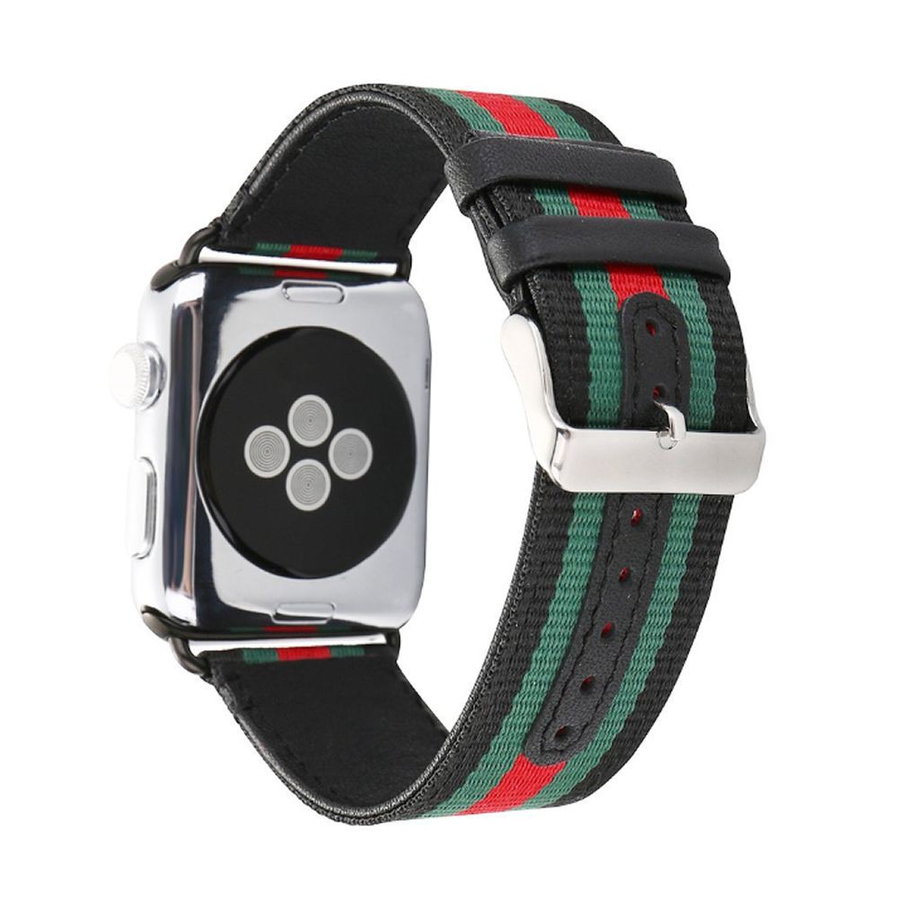 Pulseira De Couro Para Relógio Apple Watch Série Lv 1 2 3 4 5 Iwatch 38mm /  40mm / 42mm 44mm