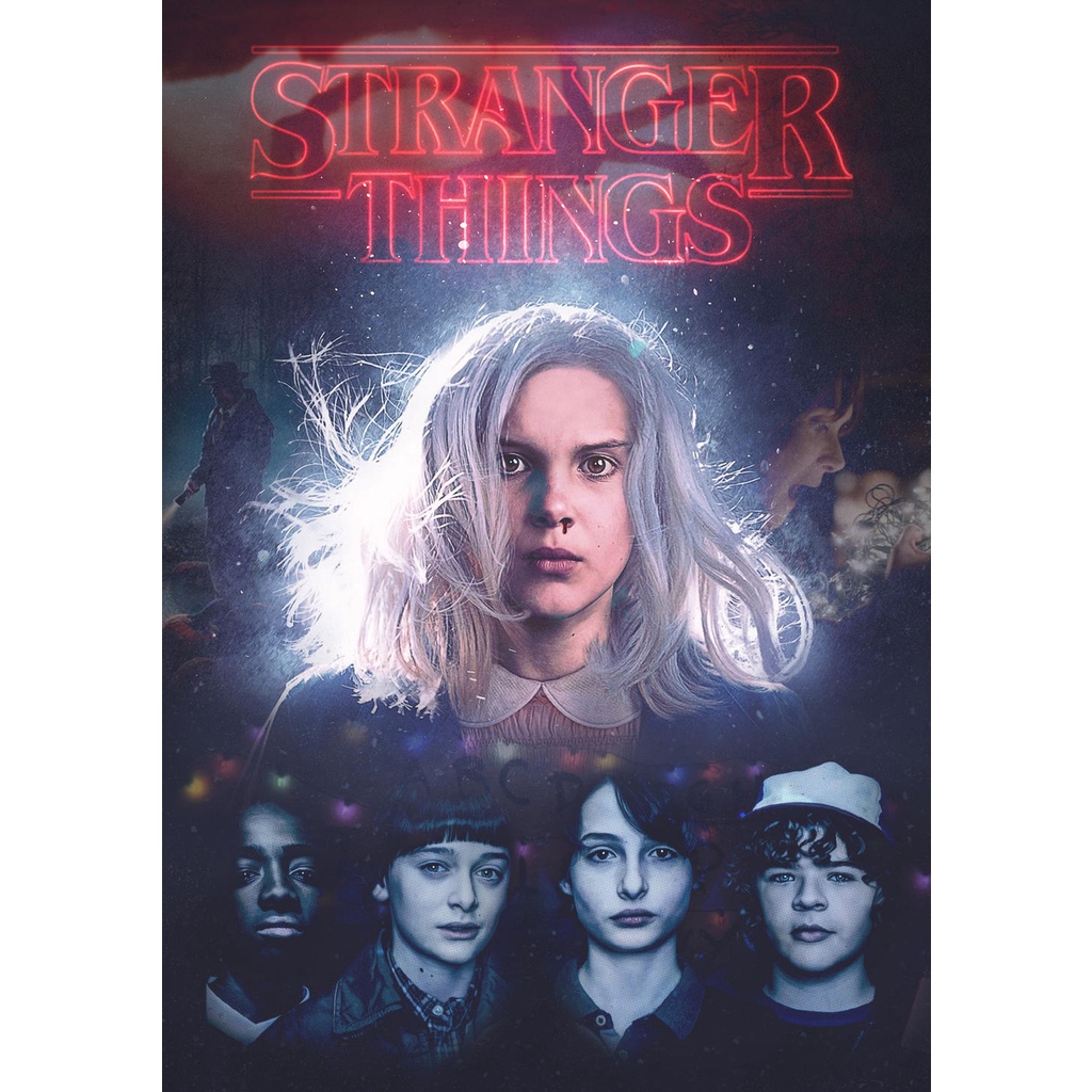 POSTER PREMIUN - STRANGER THINGS - Tamanho 20x30 (Várias Opções)