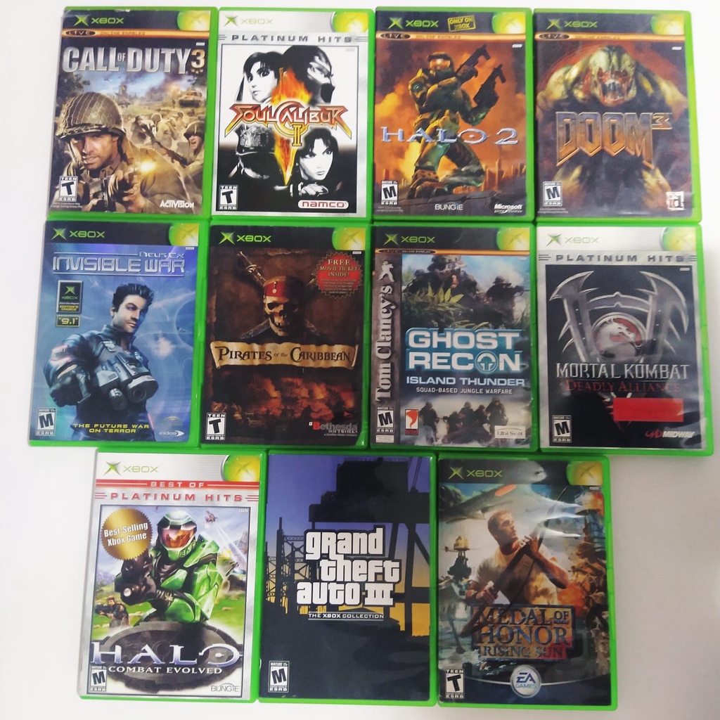 Jogos para Xbox One originais (Mídia Física) semi novos