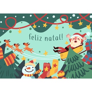 Placa Quadro Decorativo Natal - Ho Ho Ho Papai Noel - Cia Laser