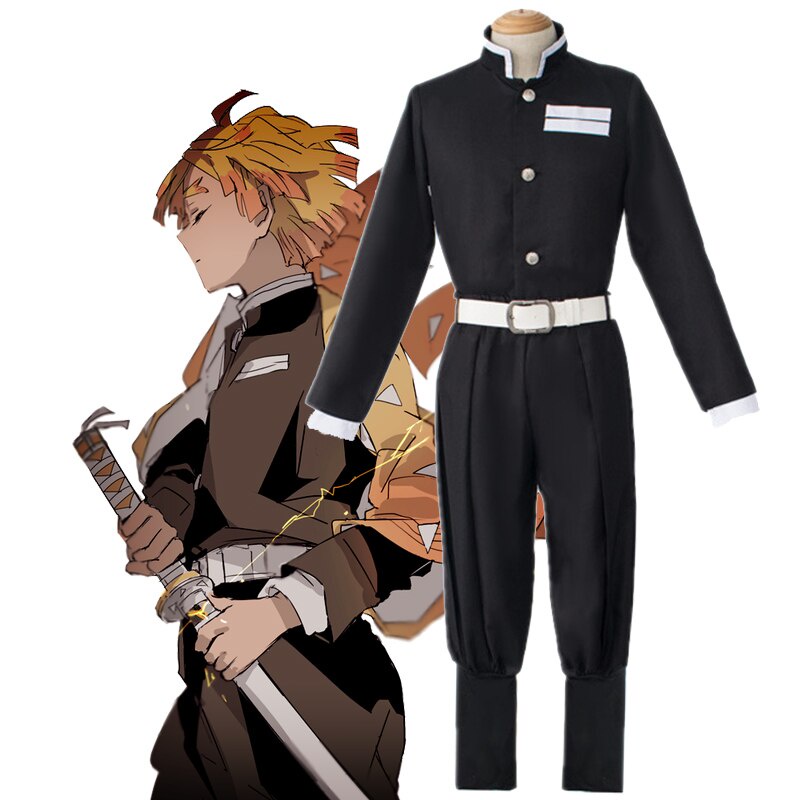 Uniforme caçador demon slayer kimetsu no yaiba