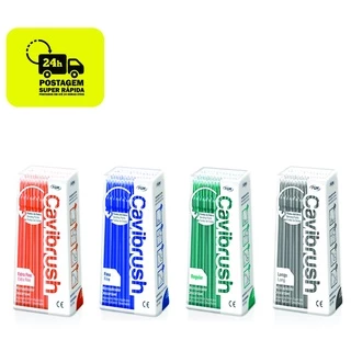 Microaplicador Cavibrush - FGM - Microbrush / Odontologia / Pincel Aplicador