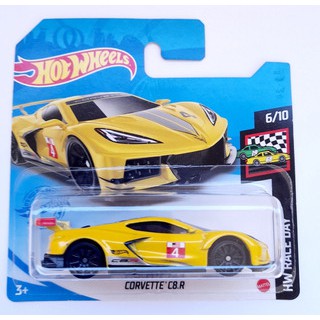 Hot Wheels Corvette C8 R Esportivo Amarelo Mattel GRX31 em Promoção na  Americanas