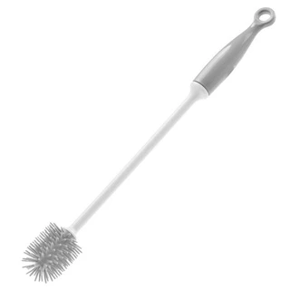 ESCOVA DE SILICONE MULTIUSO COM CABO GREY - MIMO STYLE