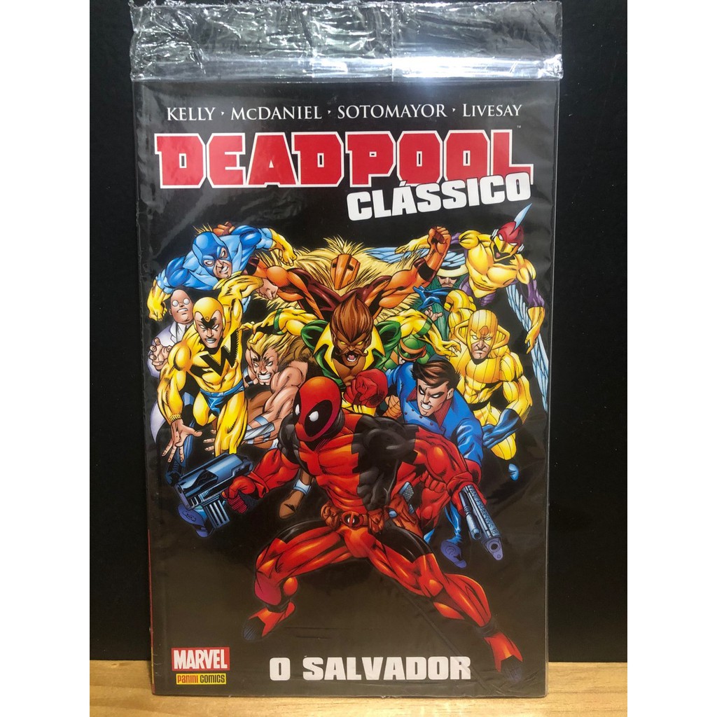 HQ DEADPOOL CLÁSSICO O SALVADOR VOLUME 5 LACRADO