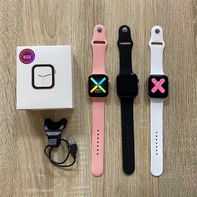 Iwo 13 X8 Relógio Inteligente Bluetooth 1.44 Polegadas À Prova D'água Smartwatch Com Monitor De Frequência Cardíaca