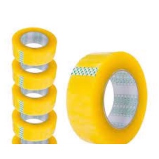 Kit de 10 Fita Adesiva Larga 500m Transparente/Grande Embalar Encomendas