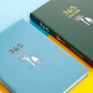 2023 New 365 Days Agenda Planner Diary Hard Paper Covered Notebook 128 sheets 13x18 cm School Supplies Stationery