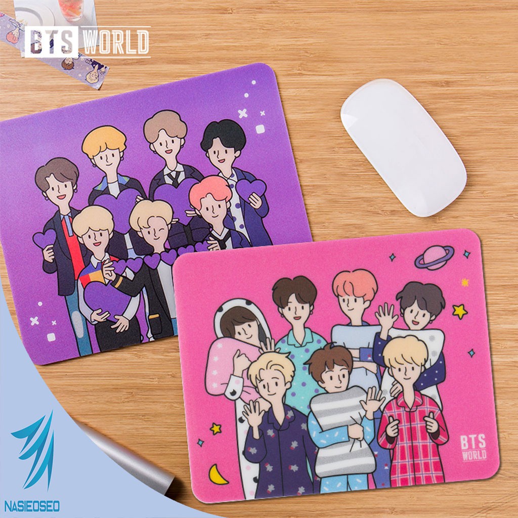 Mouse Pad Oficial Bts World Ost - Modelo #01 Original | Shopee Brasil