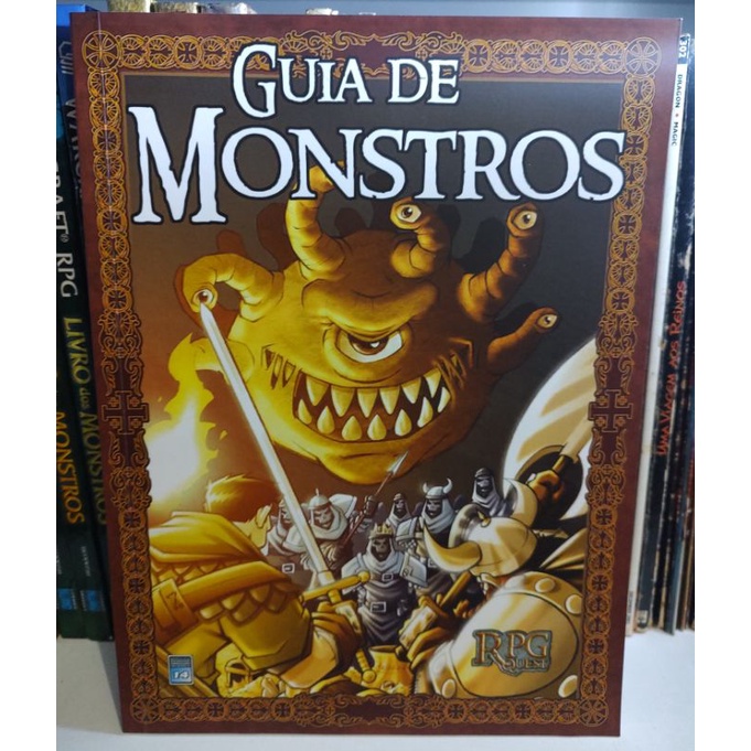 RPG Quest Guia de Monstros - RPG | Shopee Brasil