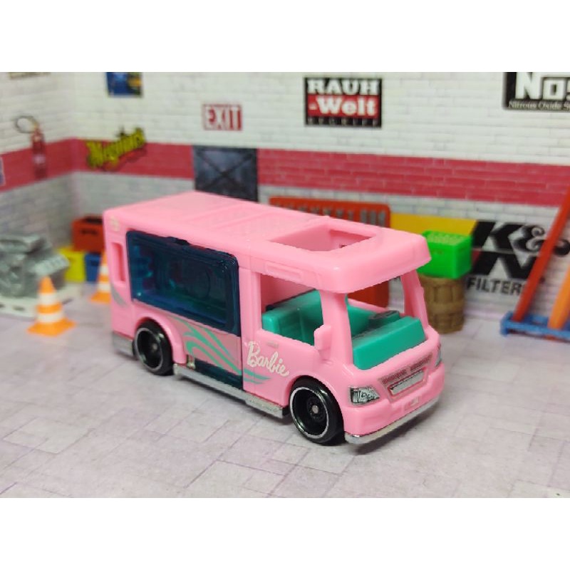 Carrinho Hot Wheels Barbie Dream Camper Pink / Raro