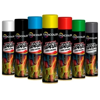 Tinta Spray Todas As Cores Uso Geral E Automotivo 400ml em Oferta na Shopee