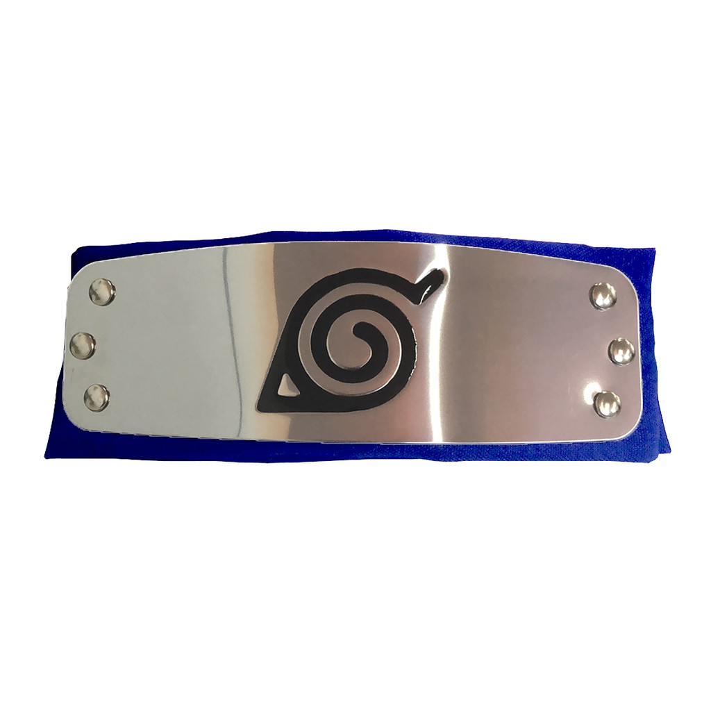 Bandana Naruto Azul Vila da Folha - Naruto | Shopee Brasil