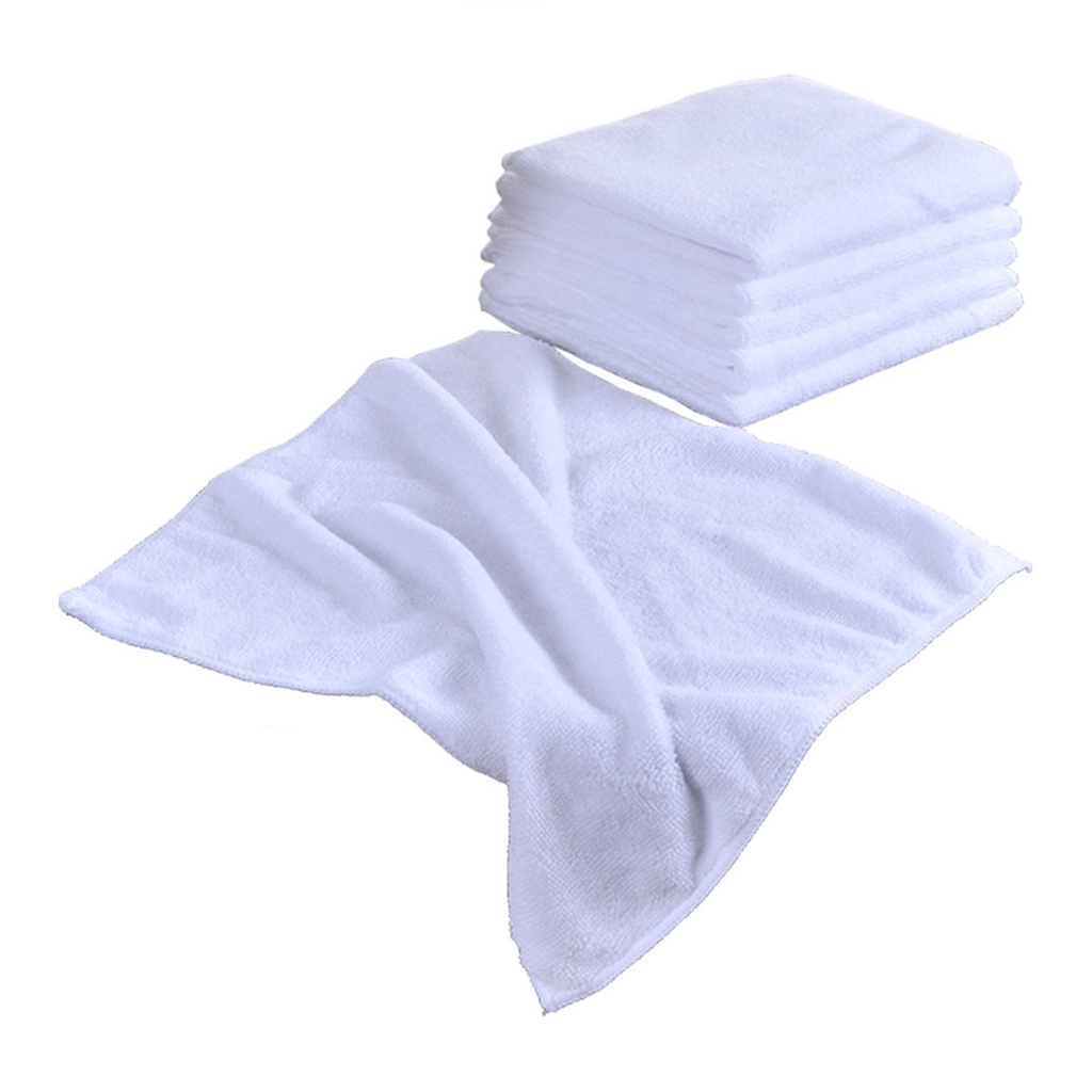 01 Pano Microfibra Super Absorvente Multiuso 70x50cm BRANCO Não Solta Fiapos Casa Carro Escritório - AKORA