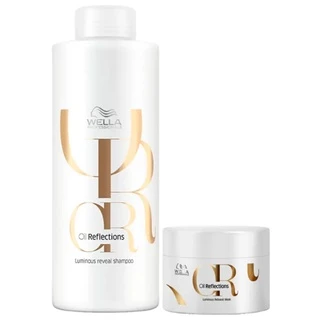 Kit Wella Professionals Oil Reflections Shine Duo (2 Produtos)