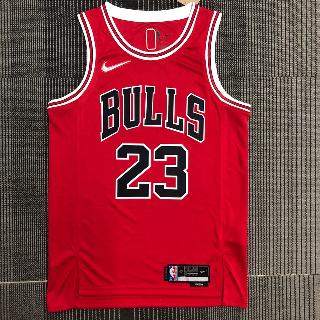 Masculino Camisa 2023NBA Chicago Bulls Michael Camiseta Basquete Vermelha Jersey