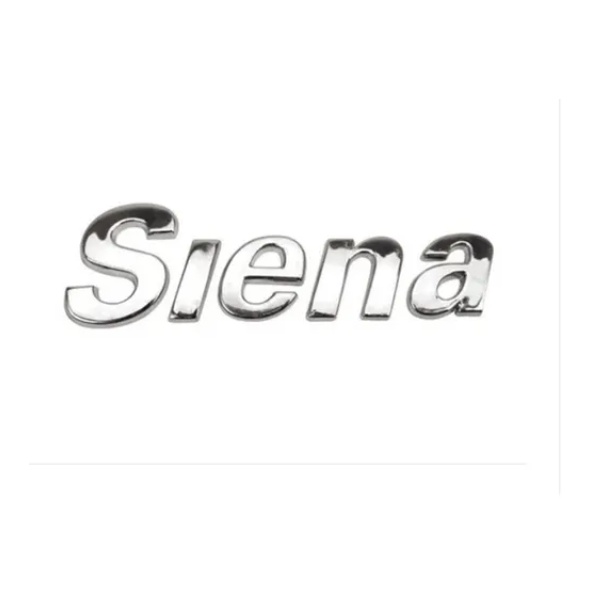 Emblema Letreiro Do Porta Malas Do Siena 01/12