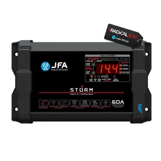 Fonte Carregador Jfa Storm 60a Bivolt - 12v Sci Medidor CCA