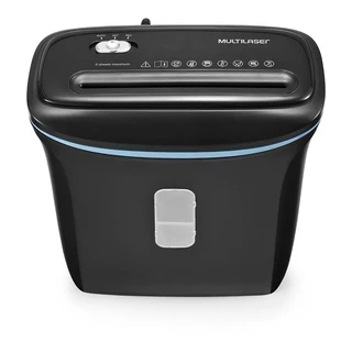 Fragmentadora De Papeis E Cartões 11L 127V Preta Multilaser em Oferta na Shopee