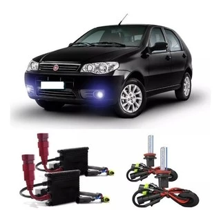 Kit Xenon Fiat Palio G3 04/15 Farol De Milha H1 8000k.