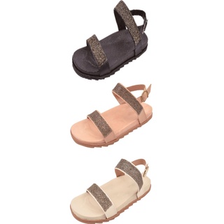 Sandália Birken Moda Feminina Papete Com Strass